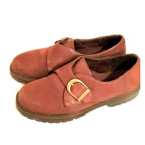 Women's vintage bass buckle shoes 7M